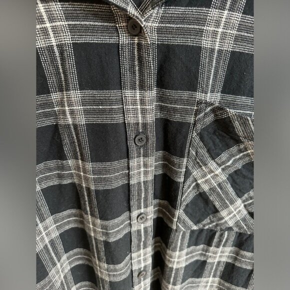 Oak + Fort Plaid Button-Down Shirt – Size Small - Picture 3 of 5